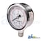 A & I Products Gauge, 600 Lb.; Glycerin Filled 4" x3" x2" A-GG600 - alternate 1
